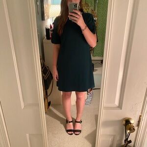 Vince Camuto Dark Green Mini Dress